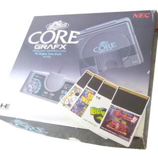 通電 動作OK PCエンジン コアグラフィックス ゲーム４本・元箱・取説・天の声2付 ボンバーマン 桃太郎電鉄Ⅱ スペース・インベーダーズ復活の日 エフワンサーカス`91