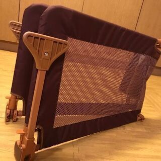 【超美品】ベッドガード ブラウン 折りたたみ式 18ヶ月〜5歳までの画像