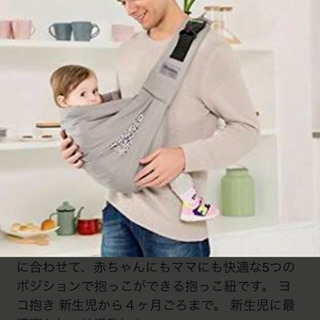 (お受け渡し者決定)お値下げ  未使用のベビースリング の画像