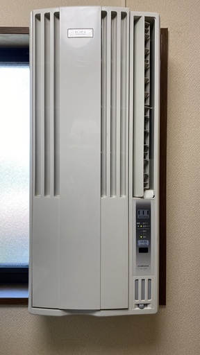 「売却済」コロナ CW-166IR-ws 2006年 実使用[小]納戸設置(ウインドウタイプ)