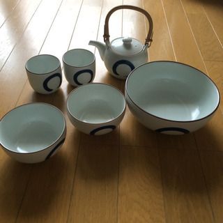 ★オレンジハウス 丸紋 茶碗 湯呑み 急須 どんぶり 中古★