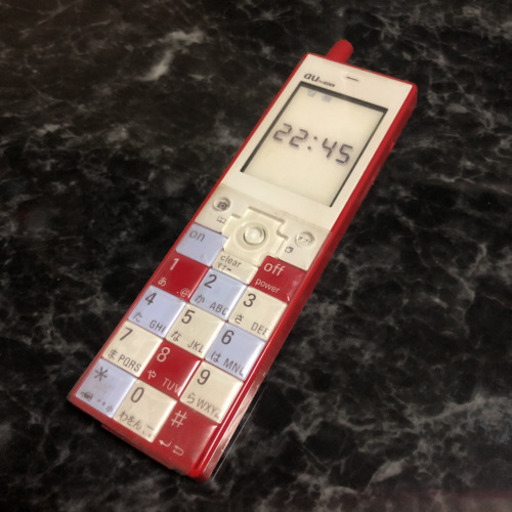 au 初代INFOBAR のモックアップ（実物大模型）