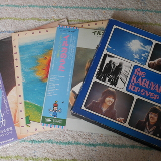 ニューミュージックや電子音楽のＬＰレコード40枚くらいの画像