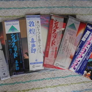 ニューミュージックや電子音楽のＬＰレコード40枚くらいの画像