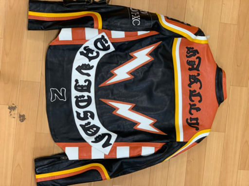 皮ジャン　ライダーズジャケット　はーれー