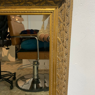 【取引成立】米国製インテリアBombayCompanyのアンティーク鏡の画像