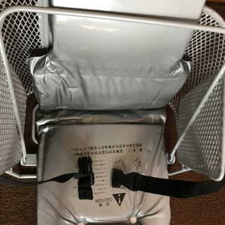自転車後部座席シート（新品未使用）の画像
