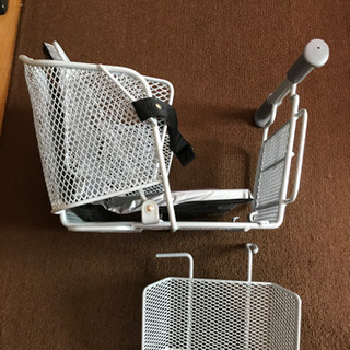 自転車後部座席シート（新品未使用）の画像