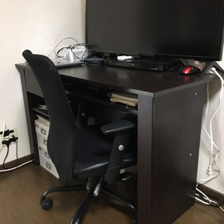 デスクチェアセット　机椅子　椅子机　PCラック