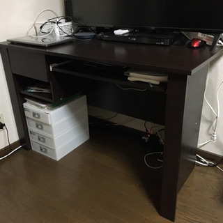 デスクチェアセット　机椅子　椅子机　PCラックの画像