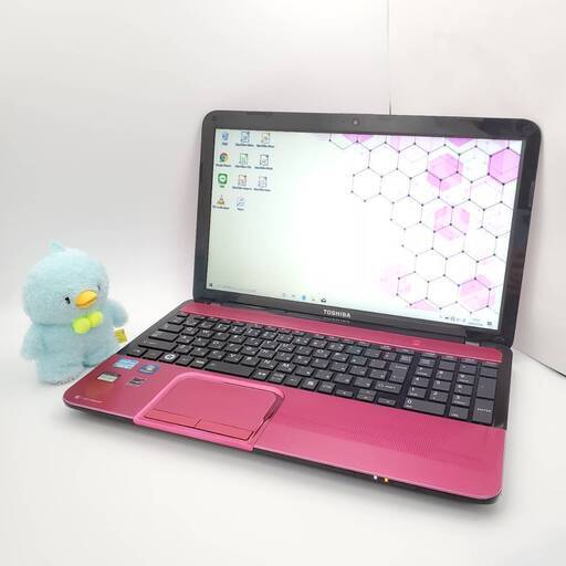 東芝 Corei5 メモリ4GB SSD128GB ノートパソコン ピンク