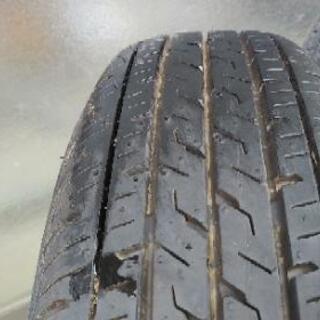 軽トラ　145/80R12　ホイール&タイヤ4本セットの画像