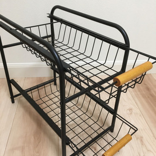 【お引き渡し決定】引き出せる2段ラック　シンク下収納の画像