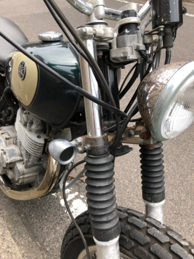 最終値下げ！SR400 トラッカー 車検無し 実動 RH01J   屋内保管