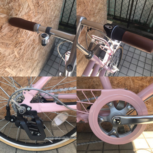 BRIDGESTONE ブリジストン MARKROSA マ―クローザ M7 ピンク ミニベロ 街乗り  