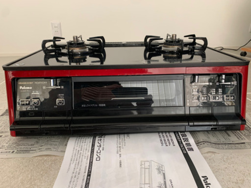 パロマ　ガステーブル　PA-A91WCR-R LPガス　右側高火力