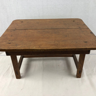 昭和レトロ 古いテーブル 小さいテーブル 54cm×41.5cm...
