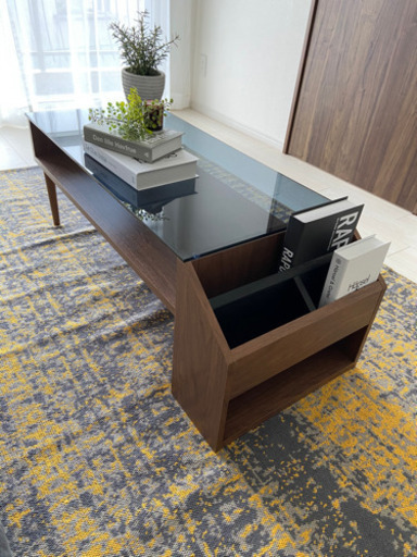 ☆値下げしました☆ガラスローテーブル