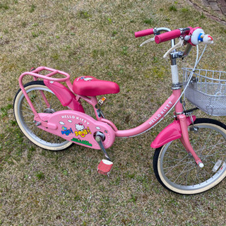18インチ　キティーちゃん自転車