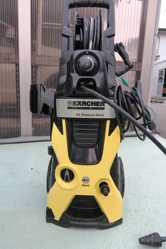 ケルヒャー高圧洗浄機 K 5 サイレント カー & ホームキット（東日本/50Hz地域用）中古品「米沢発」