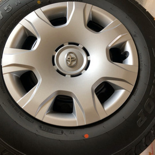 2020年1月登録ハイエース新車外し純正タイヤホイールセット