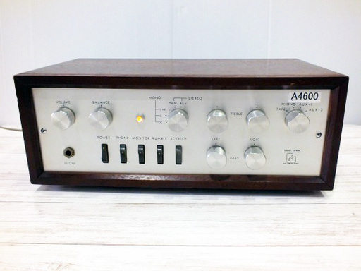 【苫小牧バナナ】LUXMAN/ラックスマン ソリッドステート プリメインアンプ SQ77T ソケット不良 音出し不可 通電OK ジャンク