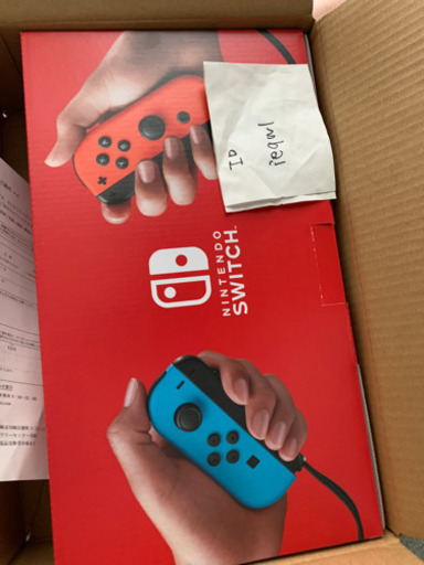 Switch新品ネオン　バッテリー長持ち　スイッチ