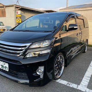 ☆H24年式　ヴェルファイア　人気の黒！！ゴールデンアイズ！車高調☆
