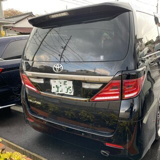☆H24年式　ヴェルファイア　人気の黒！！ゴールデンアイズ！車高調☆の画像