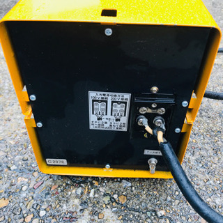 販売済みＪ。SUZUKID　Spark120 アーク溶接機　100V/200V 　ガレージ保管の画像