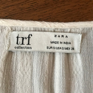 Z A R Aのエス二なワンピ👗の画像