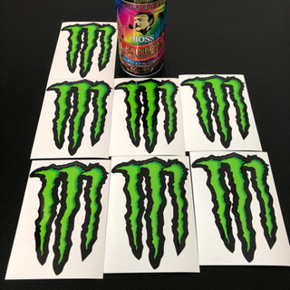 モンスターエナジーステッカー7枚の画像
