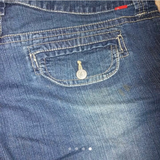 大きいサイズ⭕️ 大きめ　デニム　ジーンズ　ハーフパンツの画像