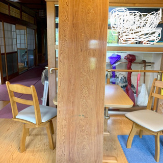 お話中　4セット　長机