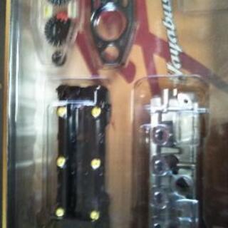 プラモデル隼。部品の画像