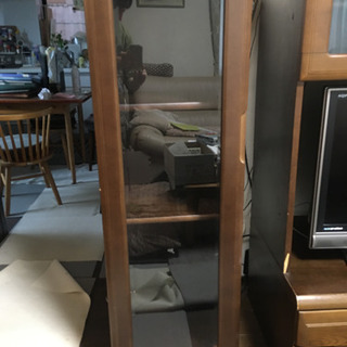 ①＋②木製　テレビキャビネットセットの画像