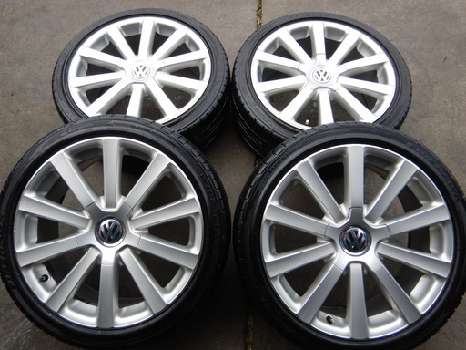 ゴルフ５　Ｒ３２後期型純正　１８インチ　ゴルフ、ゴルフヴァリアント、トゥーラン