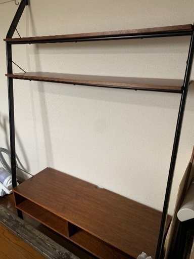 壁立て掛けテレビ台