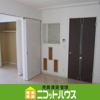 敷金＆礼金0円♪♪　仲介手数料無料♪♪　バルコニー付き♪　♪　エ...