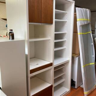 激安 BiVi購入 W120cm モリタインテリア キッチンボー...