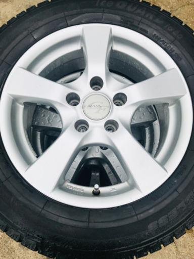 販売済みY 205/65R16 ７分山 アイスガードIG20 スタッドレス アルミ / ノア ・ヴォクシー・ステージア ・アルファード 等に！バリ山 16インチ アルミ・美品