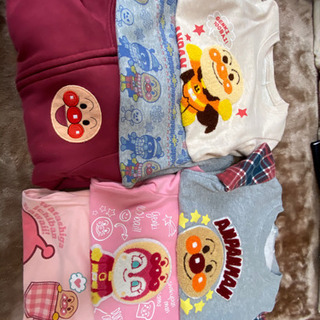 【アンパンマン子供服サイズ100〜110】古着、無料