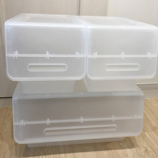 【美品】収納ボックス froq: 3個セット