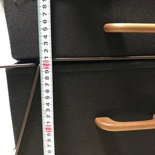 メタルラックのパーツ　不織布引き出し
