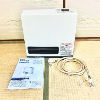 【新品・保証付‼︎】ガスホース付き！Rinnai ガスファンヒー...