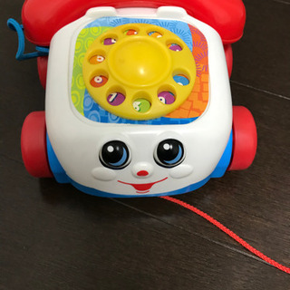 Fisher Price の黒電話風おもちゃ