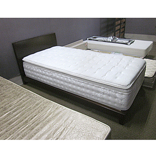 【シングルベッド マットレス厚さ35cm】ポケットコイル2層構造...