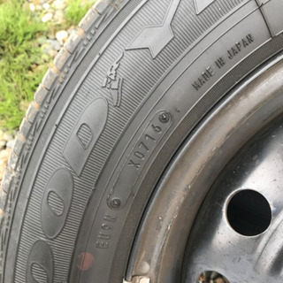 決まりました　トヨタ純正　スチールホイール　タイヤセット　15インチ　ノア純正　80系の画像
