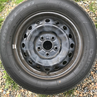 決まりました　トヨタ純正　スチールホイール　タイヤセット　15インチ　ノア純正　80系の画像
