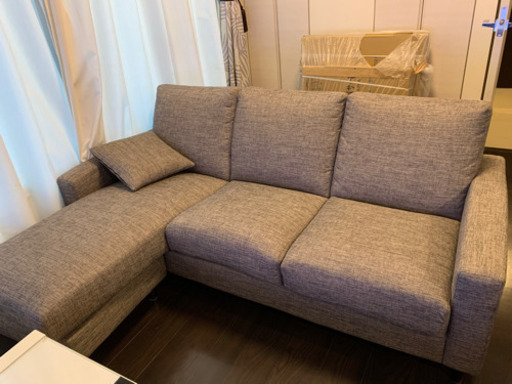 ニトリ　カウチソファー（L字）